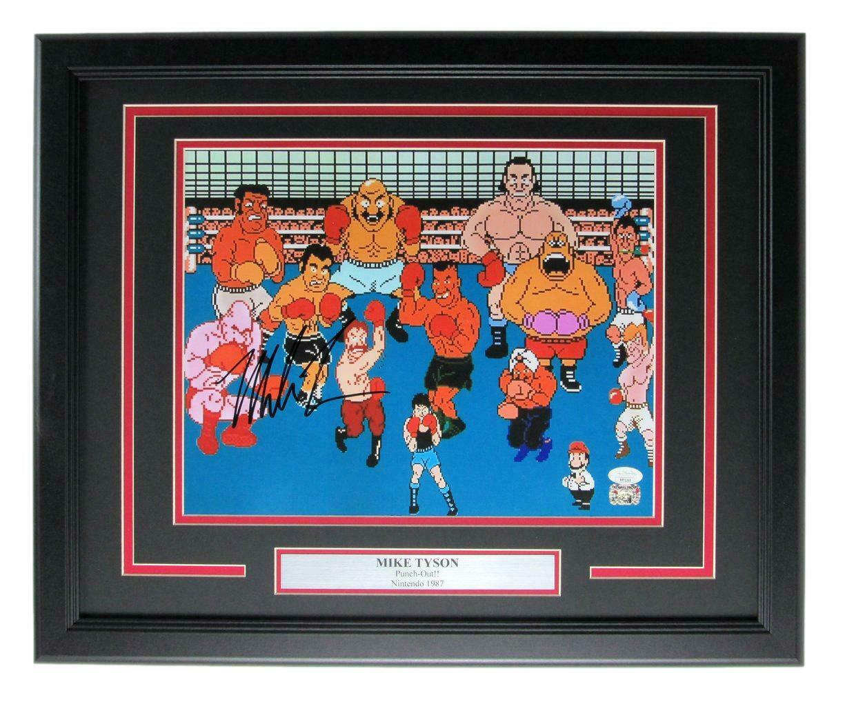 Mike Tyson Boxing Champ Signed/autographed 11x14 Photo Framed Jsa 161731