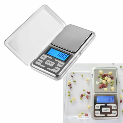 Portable Mini Digital Scale Jewelry Pocket Balance Weight Gram Lcd200gx0.01g Lot