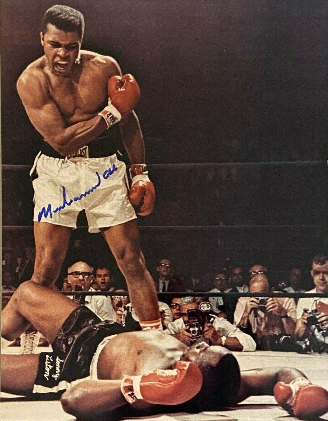 Muhammad Ali Autographed Signed 8x10 Photo Reprint ,