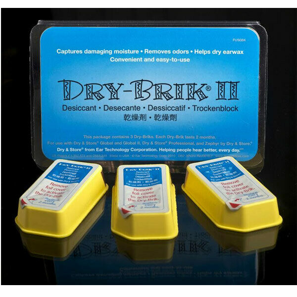 Dry-brik Ii Desiccant Blocks Dry & Store 3 Pack Dry Brik Usa Seller Dry-briks