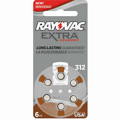 Rayovac Hearing Aid Battery (60 Batteries) Made In The Usa