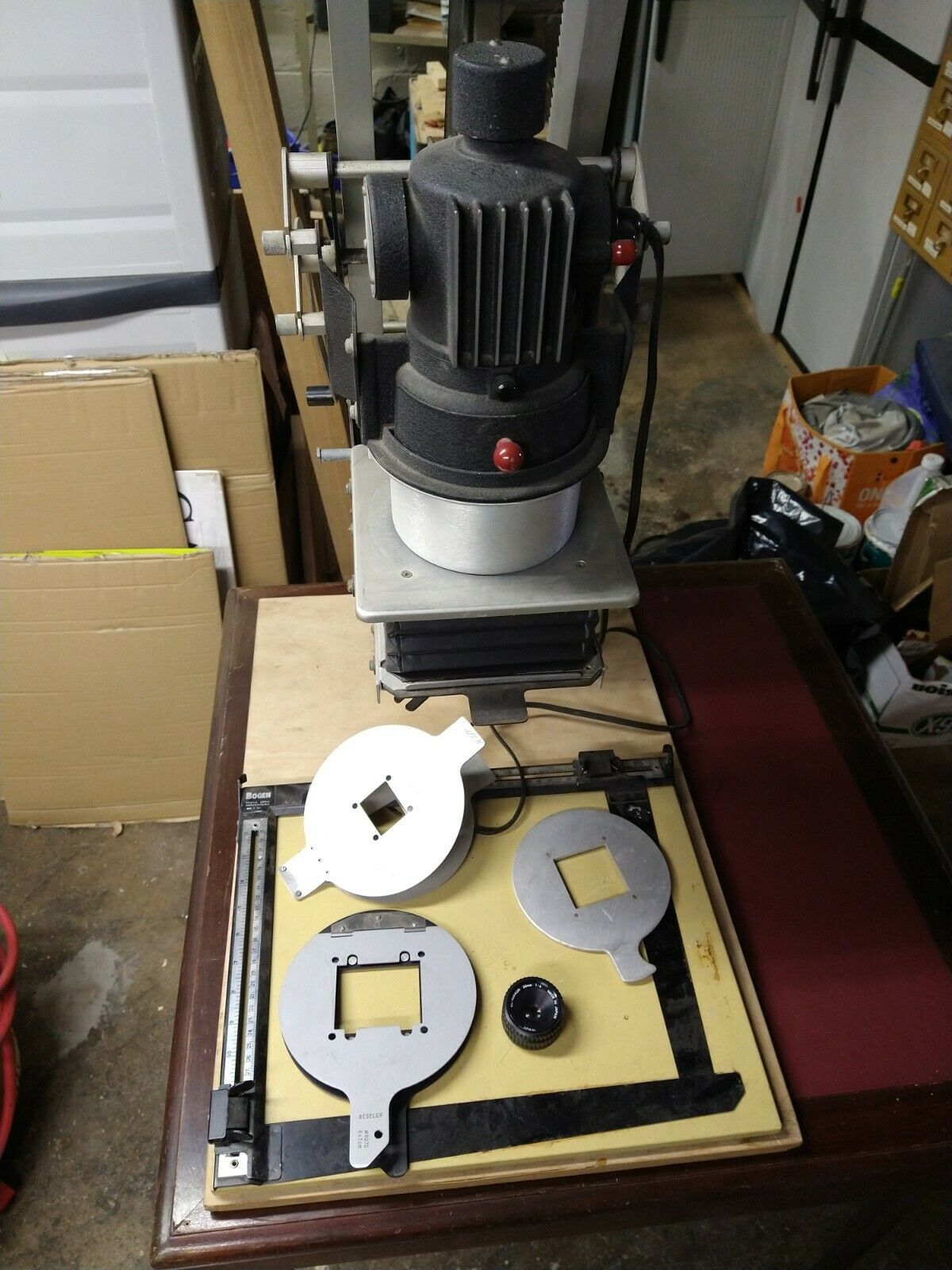 Simmon Omega B8 Vintage Photo Enlarger, Condenser Lamphouse Type B - Used