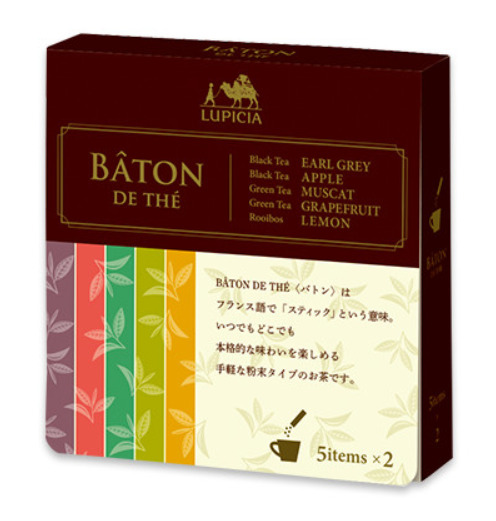 Lupicia Baton De The 10 Sticks Set 5 Items × 2 Hot & Cold Japan