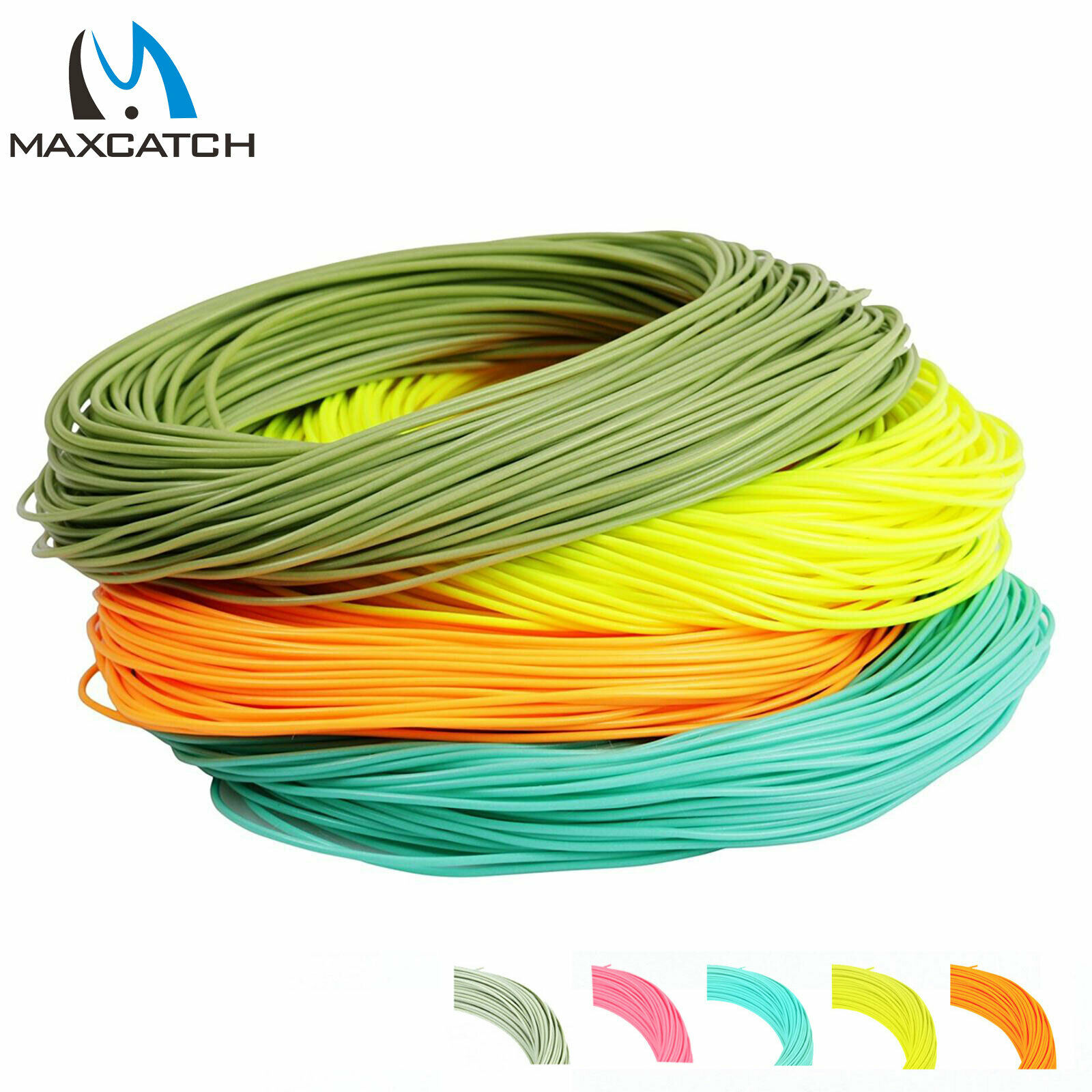 Maxcatch Floating Fly Fishing Line Wf1/2/3/4/5/6/7/8/9wt Weight Forward All Size