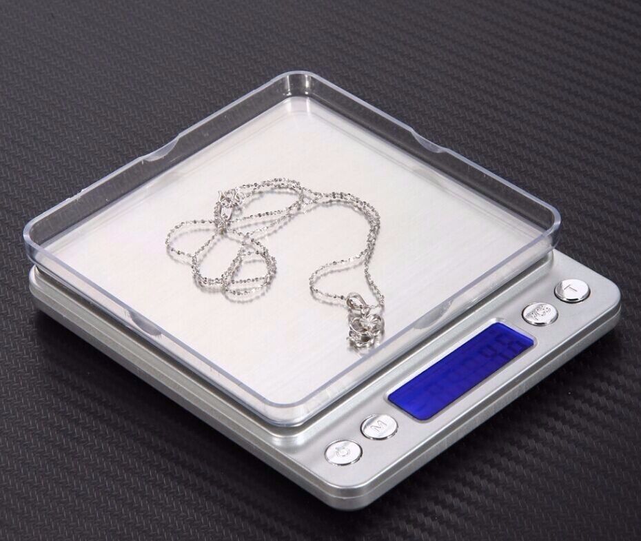 0.1gram Precision Jewelry Electronic Digital Balance Weight Pocket Scale 2000g