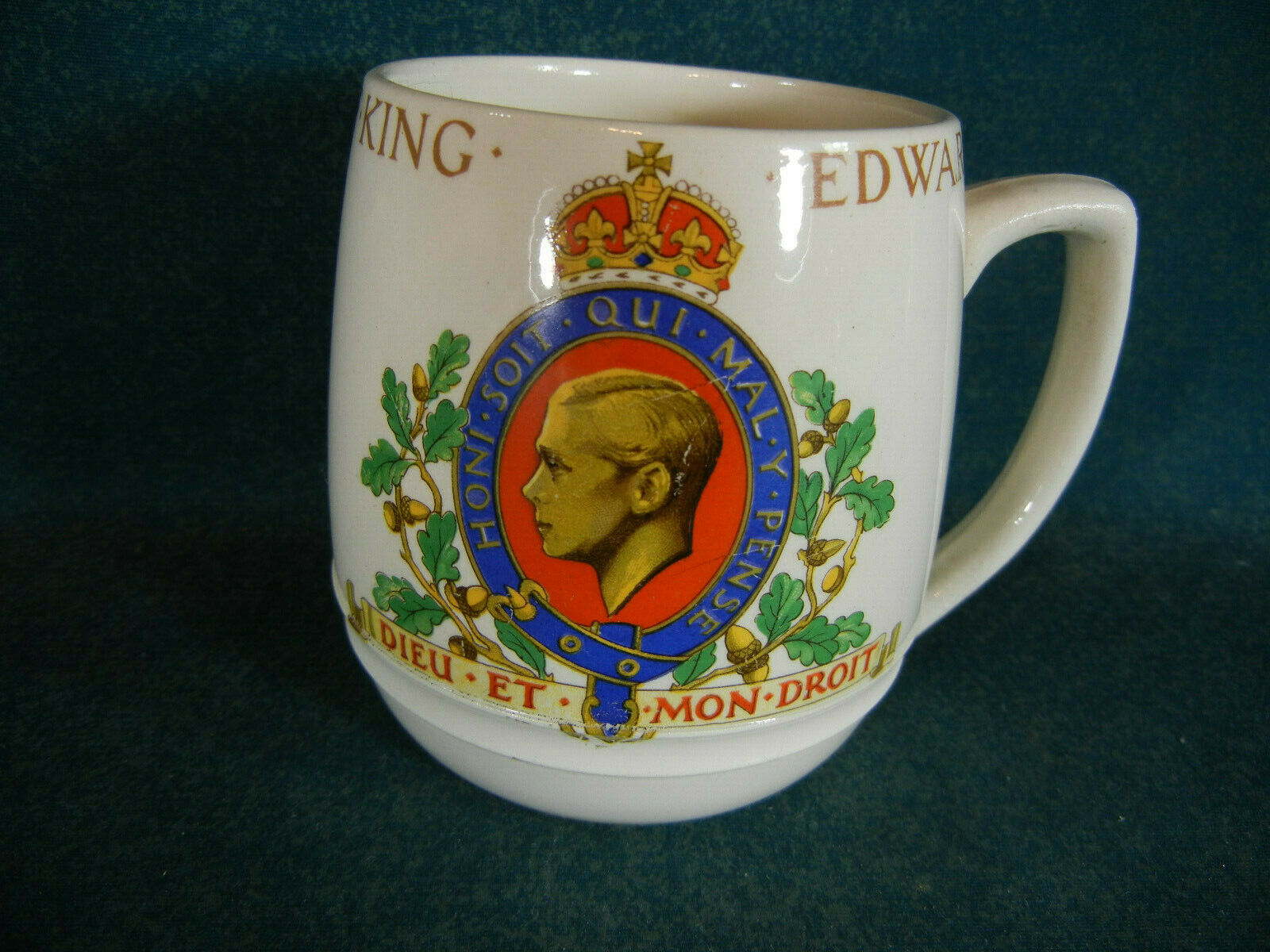 Copeland Spode King Edward Viii Coronation Mug C.1937