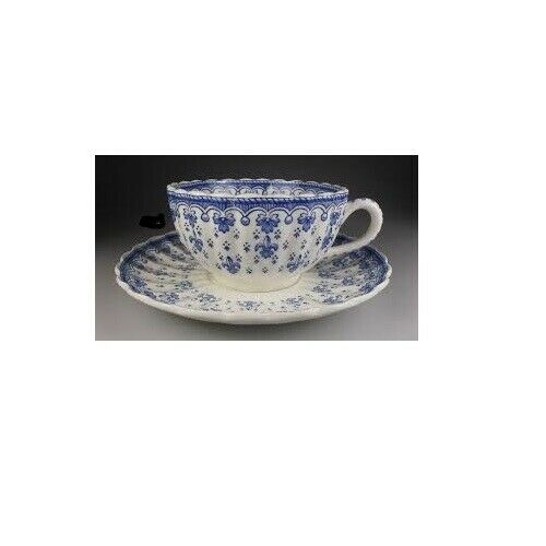 Fleur De Lys By Spode China Cup And Saucer Set, Gently Used