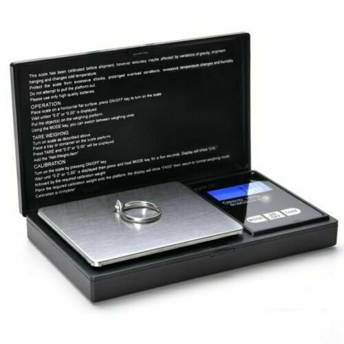 Pocket 1000g X 0.1g Digital Jewelry Gold Coin Gram Balance Weight Precise Scale